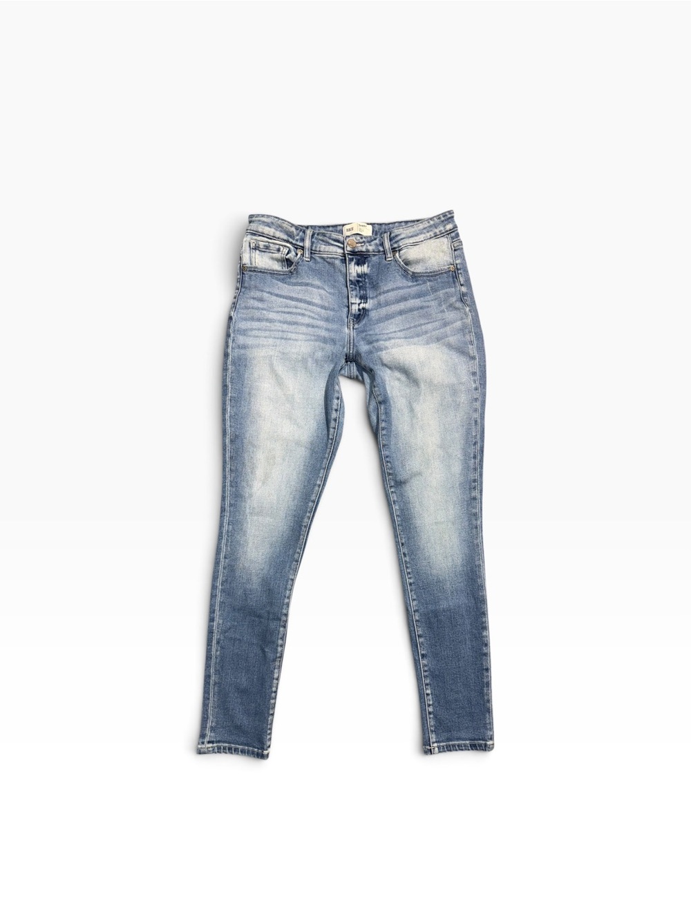 BKE Gabby Curvy Fit High Rise Women’s Light Wash Skinny Jeans - Blue